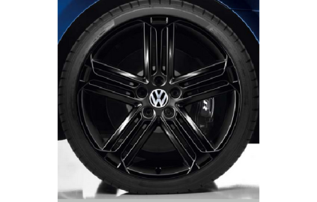 Диск литой R19 VAG дизайн Talladega Schwarz для VW Golf V, Golf V GTI, Golf VI, Golf VI GTI, Golf Plus 2005-2008, Golf Plus 2009-н.в., Jetta V 2006-2010, Jetta VI 2011-н.в.