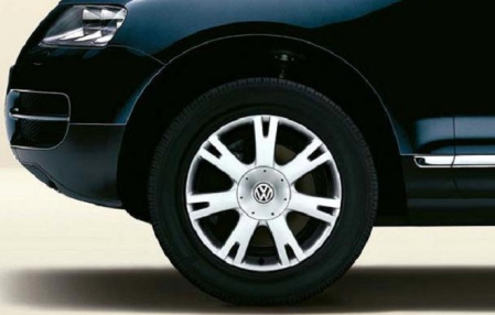 Диск литой R18 VAG дизайн Valley Brillantsilber для VW Touareg (7L) 2003-2006, Touareg (7L) 2007-2010