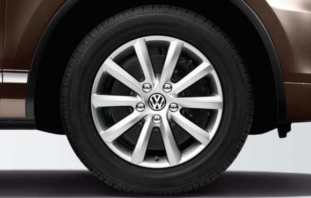 Диск литой R18 VAG дизайн Tacora Brillantsilber для VW Touareg (7P)
