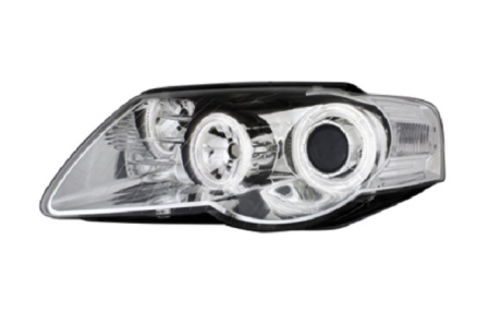 Передняя оптика VW Passat (B6) 2005-2010 хром