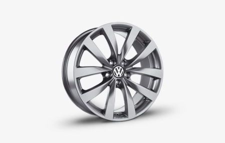 Диск литой R19 VAG дизайн Sagitta Titanium для VW CC 2012-н.в., Passat CC 2008-2011, Scirocco, Tiguan (5N) 2007-2010, Tiguan (5N) 2011-2016