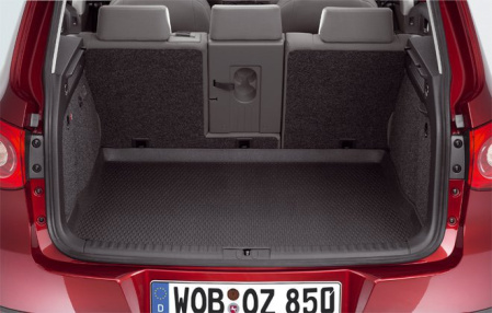 Коврик в багажник VW Tiguan (5N) 2007-2010, Tiguan (5N) 2010-н.в. для автомобилей с базовым полом багажника