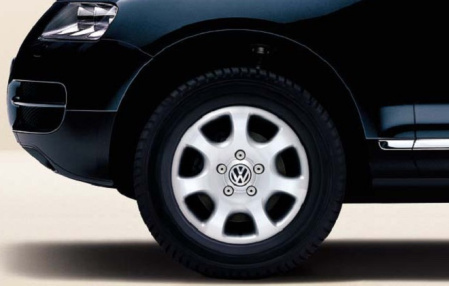 Диск литой R17 VAG дизайн Big Foot Brillantchrom для VW Touareg (7L) 2003-2006, Touareg (7L) 2007-2010