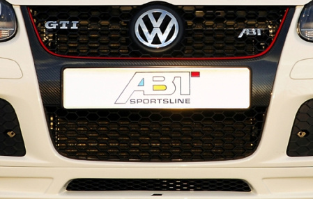 Накладка на бампер передний VW Golf V GT, Golf V GTI в стиле Carbon-Optik