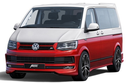 Решетка радиатора VW California (T6) 2016-н.в., Caravelle (T6) 2016-н.в., Multivan (T6) 2016-н.в., Transporter (T6) 2016-н.в. (накладка)