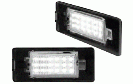 Подсветка номерного знака VW Golf V Variant, Golf VI Variant, Golf Plus 2005-2008, Golf Plus 2009-н.в., Jetta VI 2011-н.в., Passat (B6) 2005-2010, Passat (B7) 2011-н.в., Polo V 2009-н.в., Sharan 2010-н.в., Touran 2010-н.в., Touareg (7P) 2010-н.в. светодио