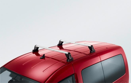 Поперечные рейлинги для багажной системы VW Caddy 2008-2010, Caddy 2011-н.в.