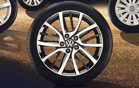 Диск литой R17 VAG дизайн Blade Schwarz для VW Golf VI, Golf VII, Jetta V 2006-2010, Jetta VI 2011-н.в.