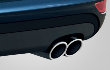 Насадки на глушитель VW Eos 2010-н.в., Golf VI, Golf VI Cabrio, Golf VI Variant, Golf Plus 2009-н.в., Jetta VI 2011-н.в., VW Beetle 2011-н.в. для установки слева и справа по 76 мм
