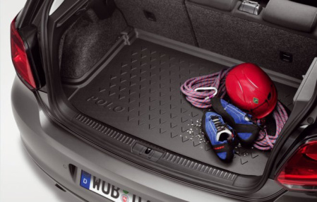 Коврик в багажник VW Polo V 2009-н.в. для автомобилей с высоким полом багажника