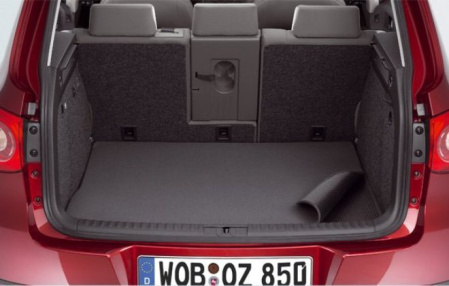 Коврик в багажник VW Tiguan (5N) 2007-2010, Tiguan (5N) 2011-2016 7-местных двусторонний