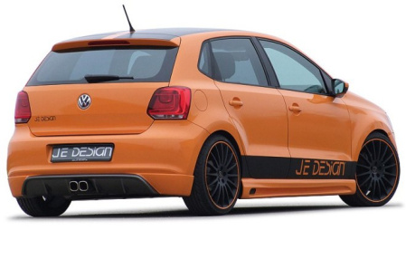 Комплект обвеса VW Polo V 2009-н.в. от компании Je Design в стиле Carbon-Optik