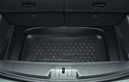 Коврик в багажник VW Sharan 2010-н.в. 5-местных