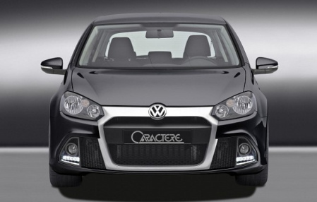 Комплект передней оптики VW Golf VI GTI в бампер передний Caractere