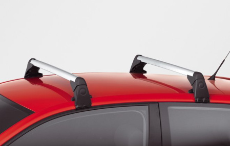 Поперечные рейлинги для багажной системы VW Polo IV 2005-2010 2-дверных
