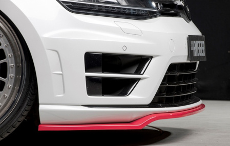Накладка на бампер передний VW Golf VII R