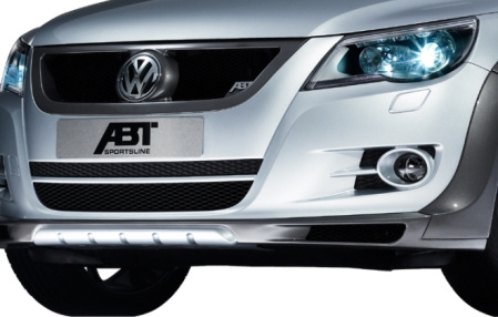Накладка на бампер передний VW Tiguan (5N) 2007-2010