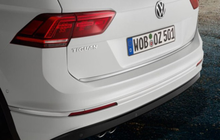Накладка на крышку багажника VW Tiguan (5N) 2016-н.в. хромированная