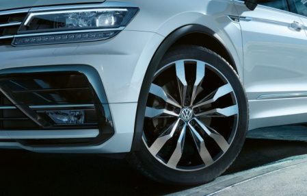 Диск литой R20 VAG дизайн R-Line Suzuka Dark Graphit для VW Tiguan (5N) 2016-н.в.