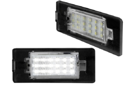 Подсветка номерного знака VW Golf V Variant, Golf VI Variant, Golf Plus 2005-2008, Golf Plus 2009-н.в., Jetta VI 2011-н.в., Passat (B6) 2005-2010, Passat (B7) 2011-н.в., Polo V 2009-н.в., Sharan 2010-н.в., Touran 2010-н.в., Touareg (7P) 2010-н.в. светодио