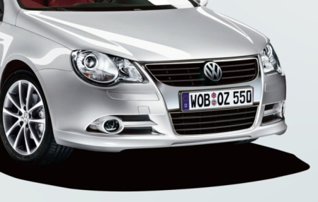 Накладка на бампер передний VW Eos 2006-2010