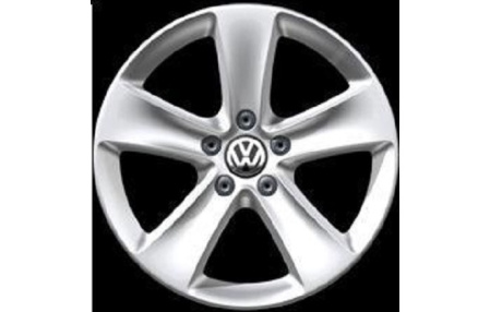 Диск литой R17 VAG дизайн St.Moritz Brillantsilber для VW CC 2012-н.в., Passat CC 2008-2011, Scirocco