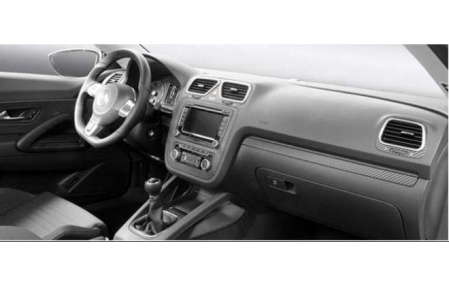 Комплект отделки салона VW Scirocco 2008-2014 в стиле Carbon-Optik
