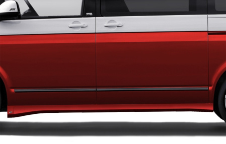 Пороги VW California (T6) 2016-н.в., Caravelle (T5) 2010-2015, Caravelle (T6) 2016-н.в., Multivan (T5) 2003-2009, Multivan (T5) 2010-2015, Multivan (T6) 2016-н.в. с длинной базой