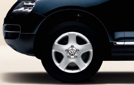 Диск литой R17 VAG дизайн Canyon Brillantchrom для VW Touareg (7L) 2003-2006, Touareg (7L) 2007-2010
