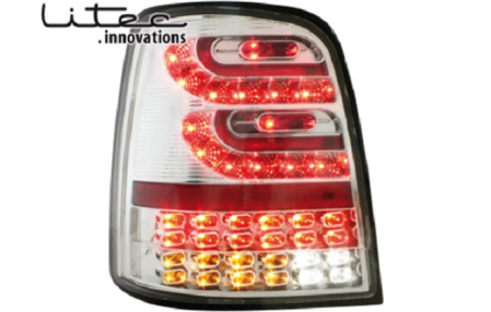 Задние фонари VW Touran 2003-2006, Touran 2007-2010, Touran 2010-н.в. светодиодные хром