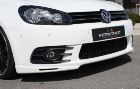 Бампер передний VW Golf VI, Golf VI GTI в стиле Phoenix для автомобилей без противотуманных фар