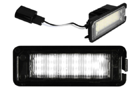 Подсветка номерного знака VW EOS 2006-2010, Beetle II 2006-2010, Passat (B6) 2005-2010, Passat CC 2008-2011, Polo IV 2005-2010, Phaeton 2008-2010, Scirocco 2008-н.в. Светодиодная