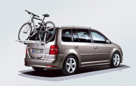 Велокрепление на крышку багажника для двух велосипедов VW Touran 2003-3006, Touran 2007-20010