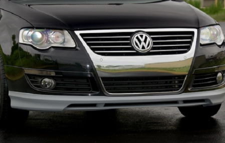Накладка на бампер передний VW Passat (B6) 2005-2010