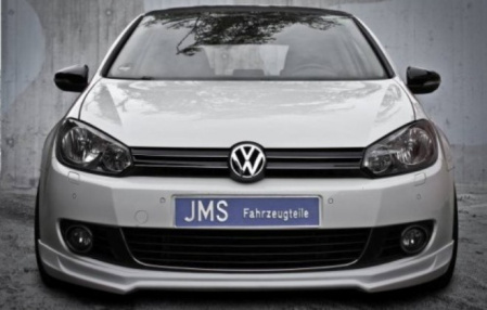 Накладка на бампер передний VW Golf VI в стиле Exclusiv Line