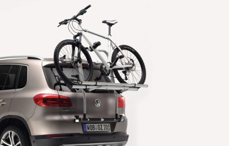 Велокрепление на крышку багажника для двух велосипедов VW Tiguan (5N), Tiguan (5N) 2011-2016