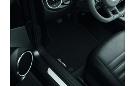 Коврики в салон VW Beetle 2011-н.в. текстильные Premium передние и задние черные