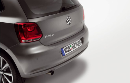 Защитная плёнка на задний бампер для VW Polo V 2009-н.в.