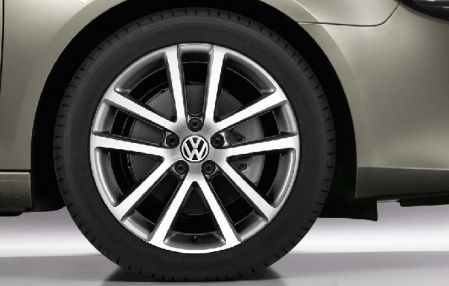 Диск литой R18 VAG дизайн Charleston Schwarz для VW Golf V, Golf V GTI, Golf VI, Golf VI GTI, Golf Plus 2005-2008, Golf Plus 2009-н.в., Jetta V 2006-2010, Jetta VI 2011-н.в.