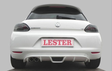 Диффузор заднего бампера VW Scirocco 2008-2014