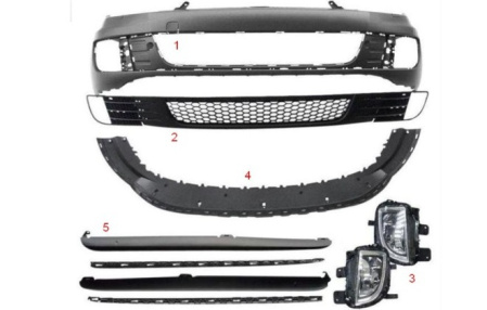 Комплект обвеса VW Golf VI от компании Lester