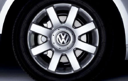 Диск литой R16 VAG дизайн Magny Cours Brillantsilber для VW Golf V, Golf V GTI, Golf VI, Golf VI GTI, Golf Plus 2005-2008, Golf Plus 2009-н.в., Jetta V 2006-2010, Jetta VI 2011-н.в.