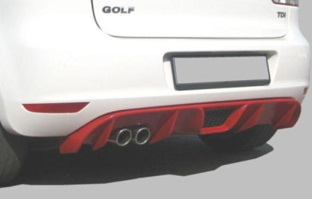 Диффузор заднего бампера VW Golf VI
