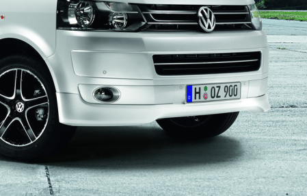 Накладка на бампер передний VW California (T5) 2010-2015, VW Multivan (T5) 2010-2015