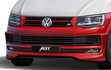 Накладка на бампер передний VW California (T6) 2016-н.в., Caravelle (T6) 2016-н.в., Multivan (T6) 2016-н.в.