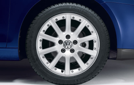 Диск литой R17 VAG дизайн Grand Prix Brillantsilber для VW Golf V, Golf V GTI, Golf VI, Golf VI GTI, Golf Plus 2005-2008, Golf Plus 2009-н.в., Jetta V 2006-2010, Jetta VI 2011-н.в.