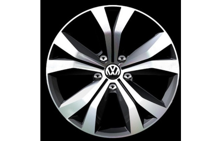 Диск литой R20 VAG дизайн Tarragona Blackbrilliant для VW Touareg (7P)