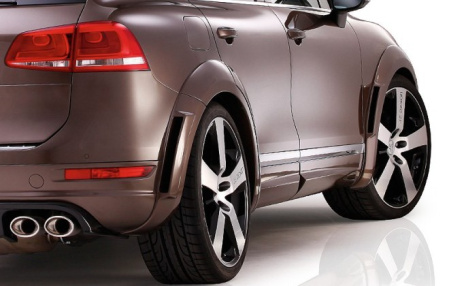 Расширители колесных арок VW Touareg (7P) 2010-2015 для автомобилей с пакетом R-Line