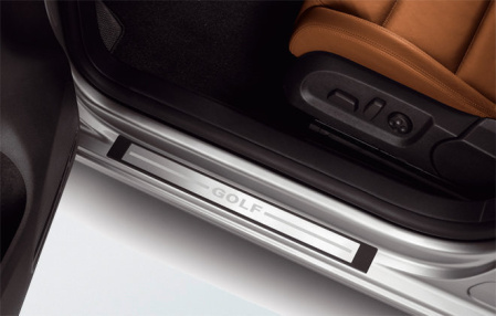 Накладки на пороги VW Golf VI, Golf VI GTI 4-дверных