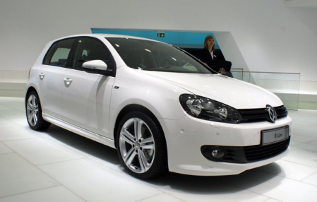 Комплект обвеса VW Golf VI, Golf VI GTI от компании VAG в стиле R-Line для автомобилей со сдвоенным глушителем слева